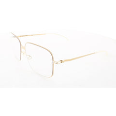 Mykita Unisex Eyeglasses - Glossy Gold Metal Square Frame | LITE-NELLI-GLOSSY-GOLD 013
