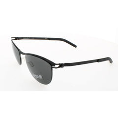 Mykita Unisex Sunglasses - Silver Black Metal Frame | NO1 SUN-KAREN-SILVER BLACK 052