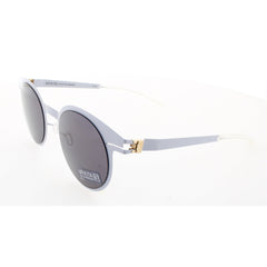 Mykita Unisex Sunglasses - Pastel Grey Round Frame | NO1 SUN-MARLENE-PASTEL GREY 141