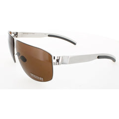 Mykita Unisex Sunglasses - Shiny Silver Frame | NO1 SUN-TERRENCE-SHINNY SILVER 051