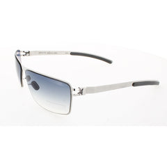 Mykita Unisex Sunglasses - Shiny Silver Metal Frame | NO1 SUN-TREVOR-SHINNY SILVER 051
