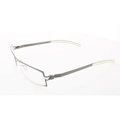 Mykita Unisex Eyeglasses - Grey Metal Rectangular Frame | NO1-AMI-GREY-DEMO COL 004
