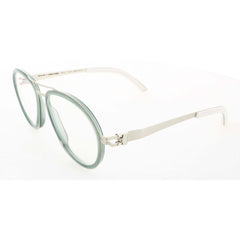 Mykita Unisex Eyeglasses - Gold Green Metal Pilot Frame | NO1-DD 1.2-CP/MGR 911
