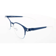 Mykita Unisex Eyeglasses - Horizon/Blue Square Frame | NO1-DINAH-HORIZON/BLUE-DEMO