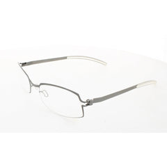 Mykita Unisex Eyeglasses - Grey Metal Full Rim Frame | NO1-EMILIA-GREY-DEMO COL 004