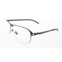 Mykita Unisex Eyeglasses - Graphite Metal Cat Eye Frame | NO1-LUCIEN-GRAPHITE 012