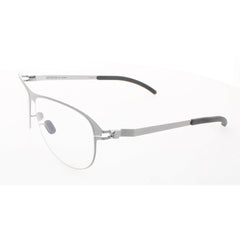 Mykita Unisex Eyeglasses - Warm Grey Metal Cat Eye Frame | NO1-LUCIEN-WARM-GREY 137