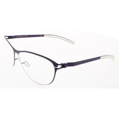 Mykita Unisex Eyeglasses - Violet Metal Cat Eye Full Rim Frame | NO1-MARIAN-VIOLET
