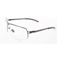 Mykita Unisex Eyeglasses - Graphite Square Full Rim Frame | NO1-MIGUEL-GRAPHITE 012