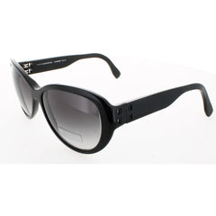 Mykita Unisex Sunglasses - Black Plastic Full Rim Frame | NO2 SUN-CATHERINE-BLACK 001