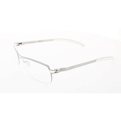 Mykita Unisex Eyeglasses - Silver Line Cat Eye Full Rim | NO1-SADECK-SILVER-LINE 007
