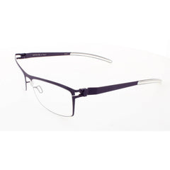 Mykita Unisex Eyeglasses - Violet Rectangular Full Rim Frame | NO1-SALLY-VIOLET 081