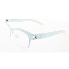 Mykita Unisex Eyeglasses - Mint Metal Cat Eye Full Rim Frame | MINT-TAKUMI-MINT 077