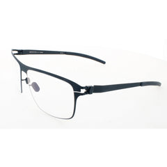 Mykita Unisex Eyeglasses - Navy Metal Square Full Rim Frame | NO1-YANNIS-NAVY 084