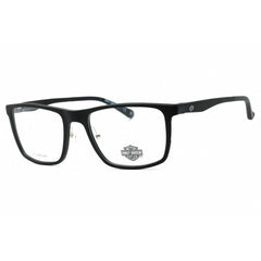 Harley Davidson Men's Eyeglasses - Matte Black Aluminum Square Frame | HD9025 002