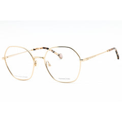 Tommy Hilfiger Women's Eyeglasses - Gold Geometric Full Rim Frame | TH 1879 0J5G 00