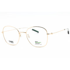 Tommy Hilfiger Unisex Eyeglasses - Gold Square Full Rim Frame | TJ 0072/F 0J5G 00