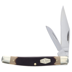 Schrade Old Timer Folding - Pocket Knife Middleman Jack Sawcut Handle | 33OT