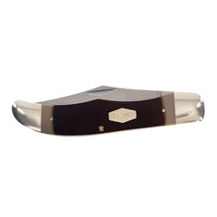 Schrade Old Timer Pocket Knife - Mustang Carbon Stainless Steel Blade | 125OT