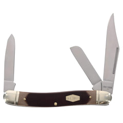 Schrade Old Timer Folding Pocket Knife - Lumberjack Sawcut Handle | 858OT