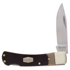 Schrade Folding Knife - Old Timer Delrin Handle Bearhead Lockback, 3 inch | SC3OT