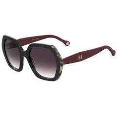 Carolina Herrera Women's Sunglasses - Black Burgundy Full Rim | HER 0181/S 0GUU/3X