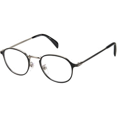 David Beckham Men's Eyeglasses - Matte Black Ruthenium Full Rim Frame | DB 7055 0TI7