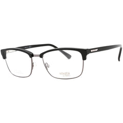 Elasta Men's Eyeglasses - Black Metal Full Rim Rectangular Shape Frame | E 1646 0807