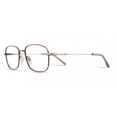 Elasta Men's Eyeglasses - Havana Grey Full Rim Square Frame Demo Lens | E 7234 0AB8