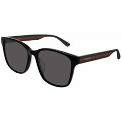 Gucci Unisex Sunglasses - Black Acetate Full Rim Cat Eye Shape Frame | GG0417SK 001