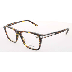 Salvatore Ferragamo Men's Eyeglasses - Tortoise Plastic Rectangular Frame | SF2959 219