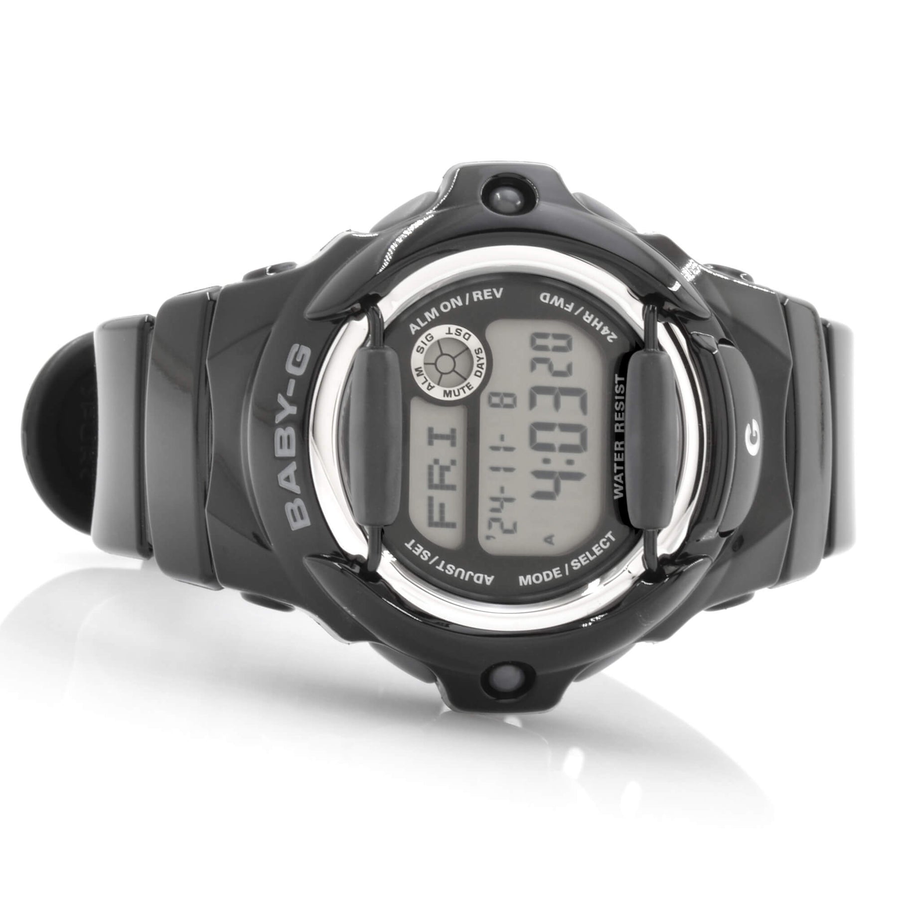 Casio Women's Dive Watch - Baby-G Grey Digital Dial Resin Strap | BG169R-1