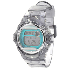 Casio Women's Digital Alarm Watch - Baby-G Quartz Teal & Grey Dial | BG169R-8B