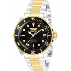 Invicta Women's Watch - Pro Diver Black Dial Two Tone Steel Bracelet Automatic | 35714