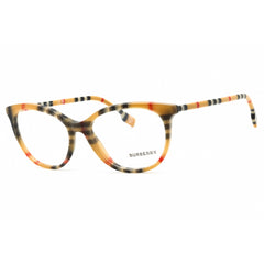 Burberry Women's Eyeglasses - Vintage Checkered Acetate Cat Eye Frame | 0BE2389 4087