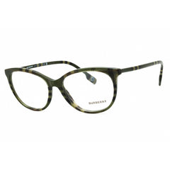 Burberry Women's Eyeglasses - Pattern Green Checkered Cat Eye Frame | 0BE2389 4089