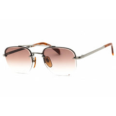 David Beckham Men's Sunglasses - Ruthenium Havana Aviator Frame | DB 1078/S 031Z HA