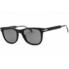 David Beckham Men's Sunglasses - Black Grey Plastic Square Frame | DB 1113/S 008A M9