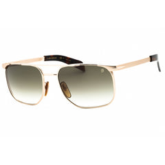 David Beckham Men's Sunglasses - Gold Havana Metal Pilot Frame | DB 7048/S 006J 9K