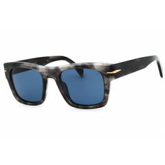 David Beckham Men's Sunglasses - Grey Horn Plastic Square Frame | DB 7099/S 02W8 KU