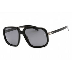 David Beckham Women's Sunglasses - Black Dark Ruthenium Full Rim | DB 7101/S 0ANS M9