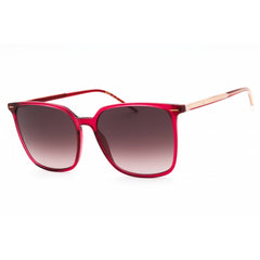 Hugo Boss Women's Sunglasses - Burgundy Plastic Square Frame | BOSS 1523/S 0LHF HA