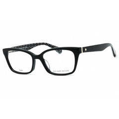 Kate Spade Women's Eyeglasses - Pattern Black Plastic Cat Eye Full Rim | Jeri 07RM 00