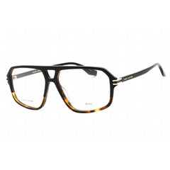 Marc Jacobs Men's Eyeglasses - Black Havana Plastic Navigator Full Rim | Marc 471 WR7