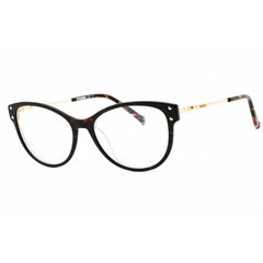 Missoni Women's Eyeglasses - Havana Plastic Cat Eye Full Rim Frame | MIS 0027 0086 00