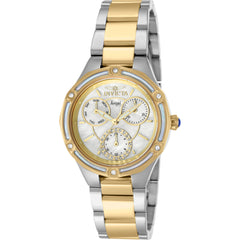 Invicta Women's Watch - Angel Chronograph White MOP Dial Two Tone Bracelet | 40378