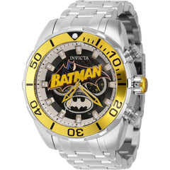 Invicta Men's Watch - DC Comics Batman Chronograph Stainless Steel Bracelet | 43565