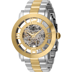 Invicta Men's Watch - Vintage Automatic Silver and Gold Dial Two Tone Steel | 22583