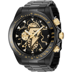 Invicta Men's Watch - DC Comics Quartz Black IP Stainless Steel Bracelet | 43623