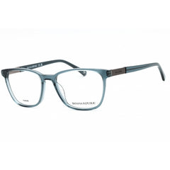 Banana Republic Men's Eyeglasses - Grey Blue Square Full Rim Frame | BR 114 009V 00